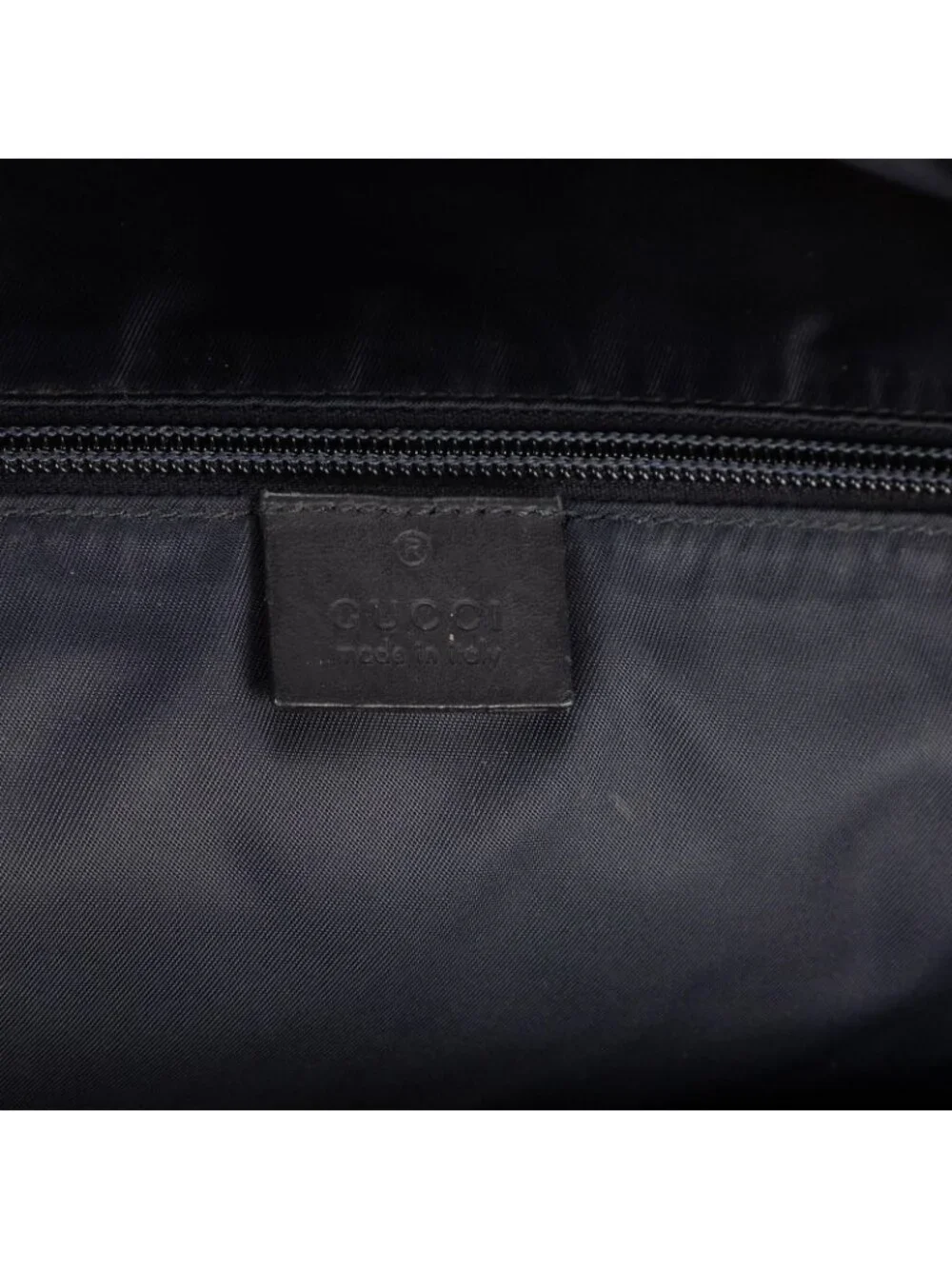 Gucci Rider Backpack Navy Guccissima - Picture 10 of 11